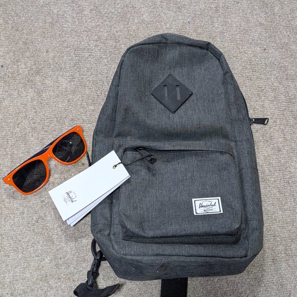 The Herschel Supply Co. Heritage Black Crosshatch Shoulder Bag - Picture 3 of 7